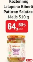 MELİS KÖZLENMİŞ JALAPENO BİBERLİ PATLICAN SALATASI 510 G fiyat ve kampanya bilgisi